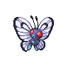 butterfree front facing sprite